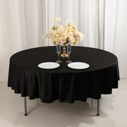 90" Premium Scuba Round Tablecloth