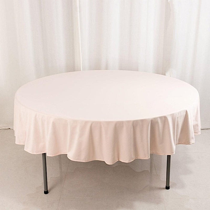 90" Premium Scuba Round Tablecloth