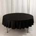 90" Premium Scuba Round Tablecloth