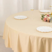 90" Premium Scuba Round Tablecloth