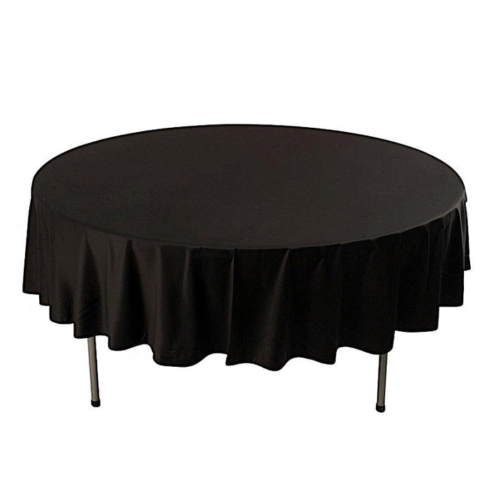 90" Premium Scuba Round Tablecloth TAB_SCUBA_90_BLK