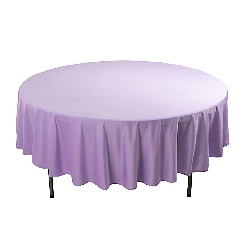 90" Premium Scuba Round Tablecloth TAB_SCUBA_90_LAV