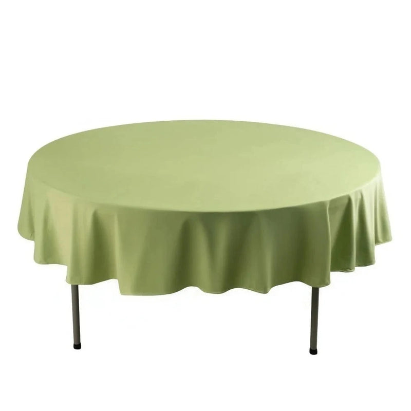 90" Premium Scuba Round Tablecloth TAB_SCUBA_90_SAGE