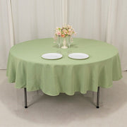 90" Round Tablecloth Premium Polyester Table Cover