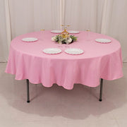 90" Round Tablecloth Premium Polyester Table Cover