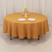 90" Round Tablecloth Premium Polyester Table Cover