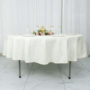 90" Round Tablecloth Premium Polyester Table Cover