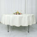 90" Round Tablecloth Premium Polyester Table Cover