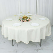 90" Round Tablecloth Premium Polyester Table Cover