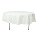 90" Round Tablecloth Premium Polyester Table Cover