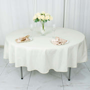 90" Round Tablecloth Premium Polyester Table Cover