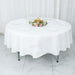 90" Round Tablecloth Premium Polyester Table Cover