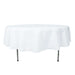 90" Round Tablecloth Premium Polyester Table Cover