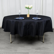 90" Round Tablecloth Premium Polyester Table Cover