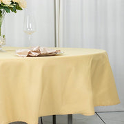 90" Round Tablecloth Premium Polyester Table Cover