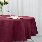 90" Round Tablecloth Premium Polyester Table Cover