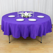 90" Round Tablecloth Premium Polyester Table Cover