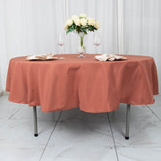 90" Round Tablecloth Premium Polyester Table Cover