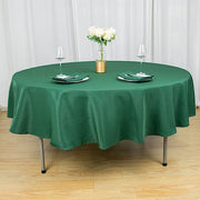 90" Round Tablecloth Premium Polyester Table Cover