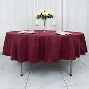 90" Round Tablecloth Premium Polyester Table Cover