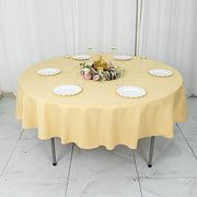 90" Round Tablecloth Premium Polyester Table Cover