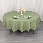 90" Round Tablecloth Premium Polyester Table Cover