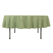 90" Round Tablecloth Premium Polyester Table Cover TAB_90_SAGE_PRM