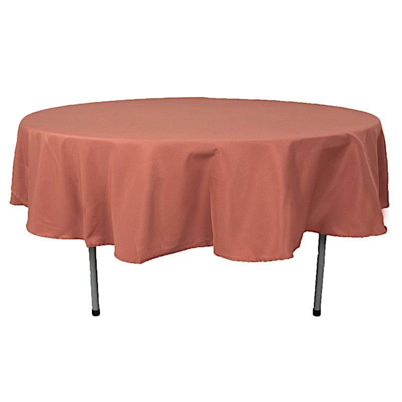 90" Round Tablecloth Premium Polyester Table Cover TAB_90_TERC_PRM