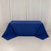 90" x 132" Cotton Blend Rectangular Tablecloth for Weddings and Events