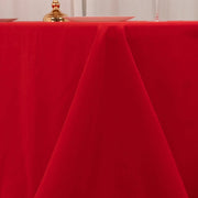 90" x 132" Cotton Blend Rectangular Tablecloth for Weddings and Events