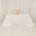 90" x 132" Cotton Blend Rectangular Tablecloth for Weddings and Events