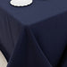 90" x 132" Cotton Blend Rectangular Tablecloth for Weddings and Events