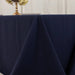 90" x 132" Cotton Blend Rectangular Tablecloth for Weddings and Events