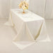 90" x 132" Cotton Blend Rectangular Tablecloth for Weddings and Events