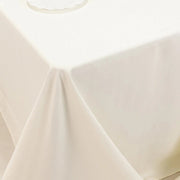 90" x 132" Cotton Blend Rectangular Tablecloth for Weddings and Events