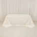 90" x 132" Cotton Blend Rectangular Tablecloth for Weddings and Events