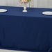 90" x 132" Fire Retardant Scuba Polyester Rectangle Tablecloth