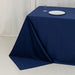 90" x 132" Fire Retardant Scuba Polyester Rectangle Tablecloth