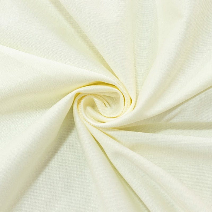 90" x 132" Fire Retardant Scuba Polyester Rectangle Tablecloth