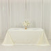 90" x 132" Fire Retardant Scuba Polyester Rectangle Tablecloth