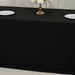 90" x 132" Fire Retardant Scuba Polyester Rectangle Tablecloth