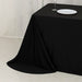 90" x 132" Fire Retardant Scuba Polyester Rectangle Tablecloth