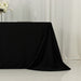 90" x 132" Fire Retardant Scuba Polyester Rectangle Tablecloth