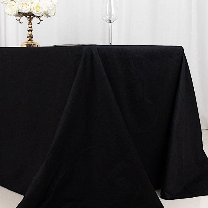 90" x 132" High Quality Cotton Rectangular Tablecloth