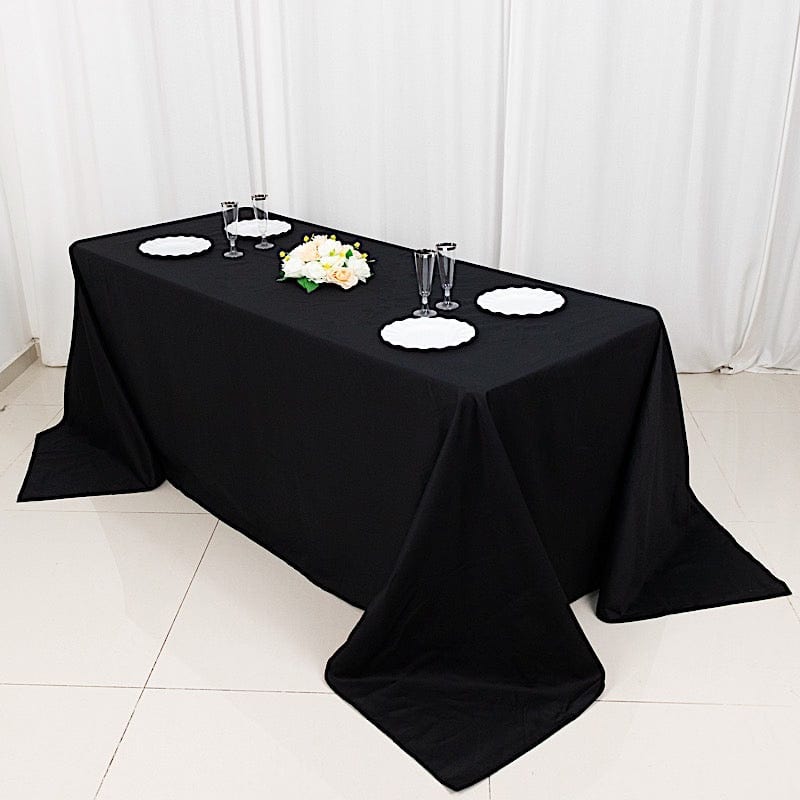 90" x 132" High Quality Cotton Rectangular Tablecloth