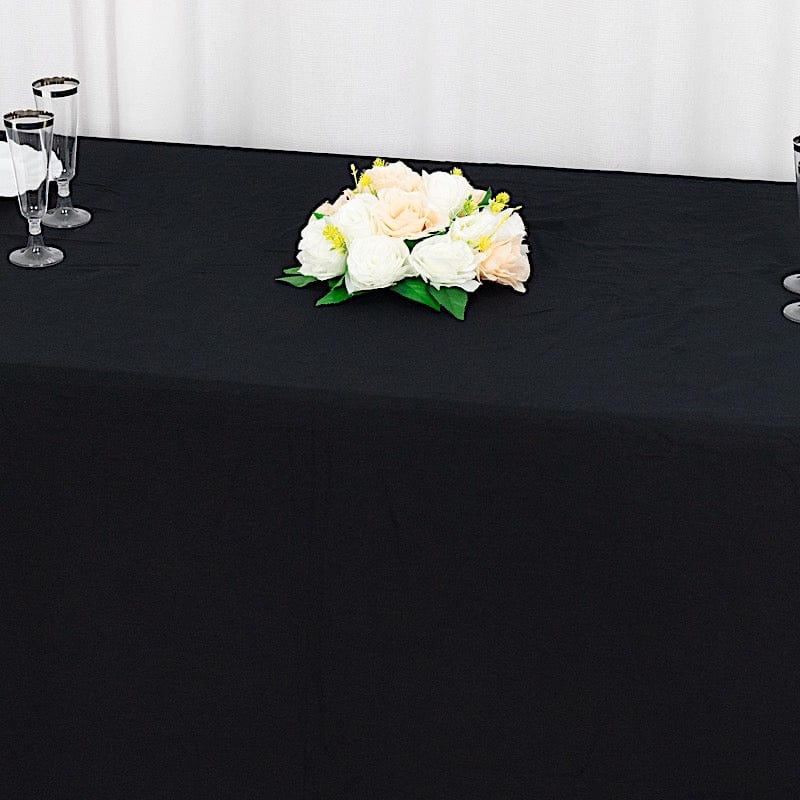 90" x 132" High Quality Cotton Rectangular Tablecloth