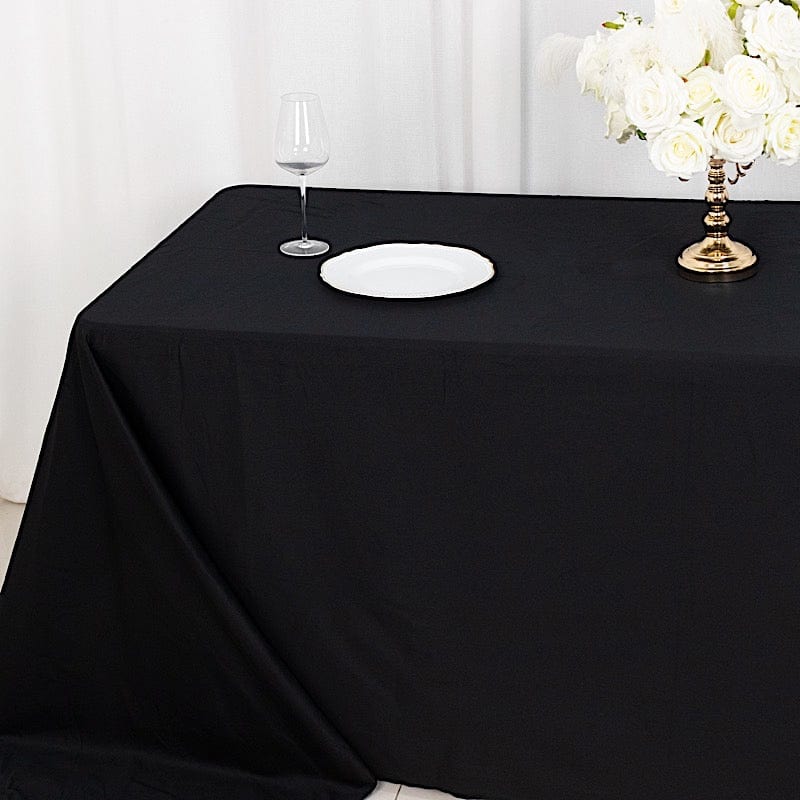 90" x 132" High Quality Cotton Rectangular Tablecloth