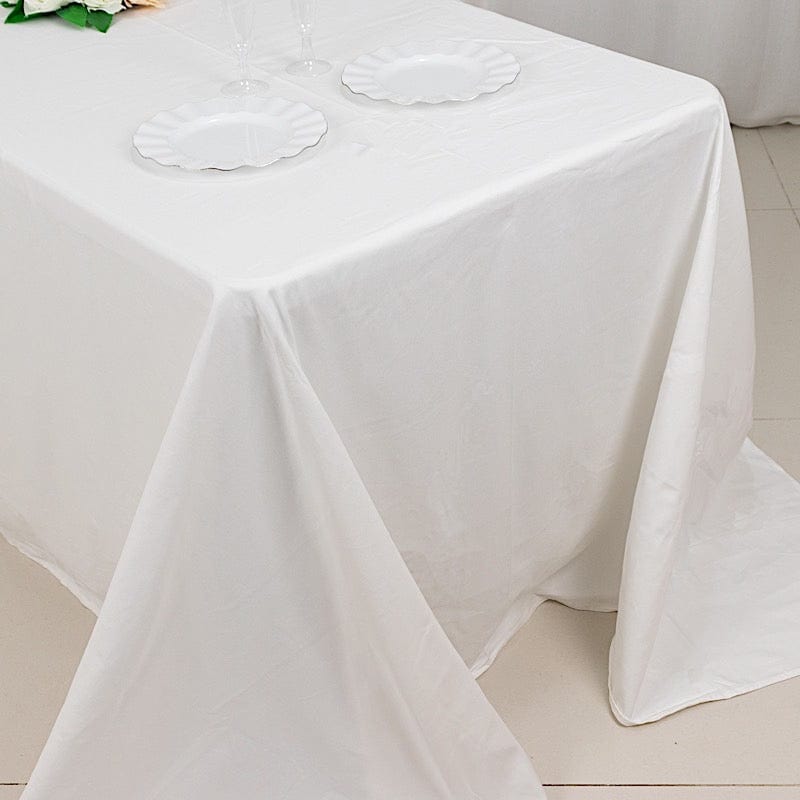 90" x 132" High Quality Cotton Rectangular Tablecloth