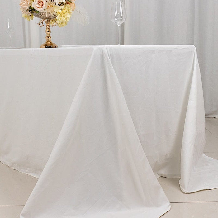 90" x 132" High Quality Cotton Rectangular Tablecloth