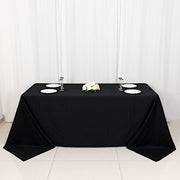 90" x 132" High Quality Cotton Rectangular Tablecloth